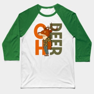 Oh Deer Baseball T-Shirt